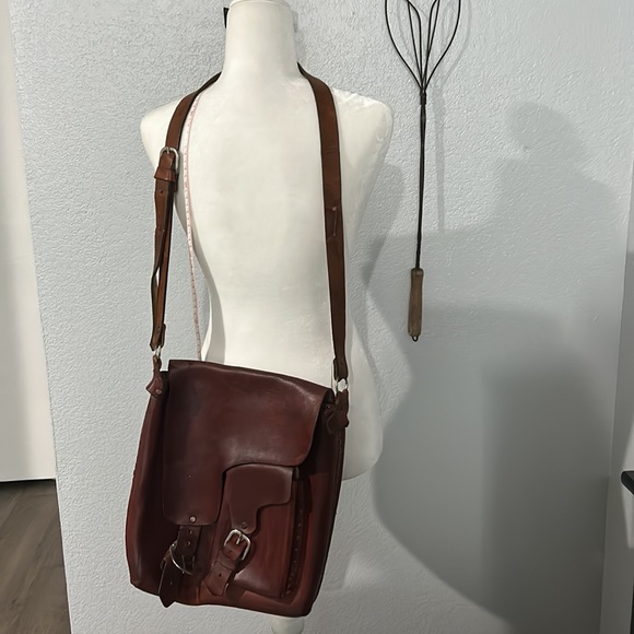Leather Satchel - Picture 3 of 13
